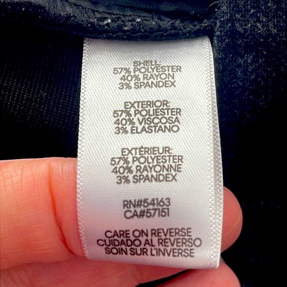 Calvin Klein Charcoal Dress Pants Size 6 - Picture 4 of 6